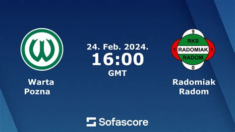 warta poznan vs radomiak radom